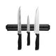 Home Basics Stainless Steel 13'' x 2'' x 0.5'' (33 x 5 x 1.27 cm), Black 