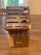 WUSTHOF 15 Slot Wooden Knife Block Acacia 2021-12-WW Solid 