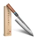 KAWAHIRO Japanese Chef Knife, 8 Inch Hand Forged Razor Sharp VG10 Kitchen Kni...