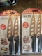 2 Sets Of 2 - Bridgeland Copper Knife No-Sharpening Stainless Steel Kitchen K24