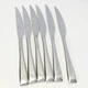 Oneida Moda Steak Knives 9 1/2" Glossy Lot of 6