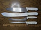 Lot 4 VTG Dexter/Russell S112-12 Butcher S145-10 Chef&rsquo;s S133-8 S163-9SC KNIFE