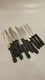 World Tableware Steak Knife 8 3/4 BLK Plastic Handle 2012702,12QTY
