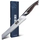 HOSHANHO Bread Knife 8 inch, Japanese High Carbon Stainless Steel Serrated Br...