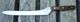 Vtg 400C Gold 3 Stainless Steel Japan Knife 10" Blade Offset Slicing Carving