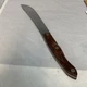 Cutco 1722 Butcher Knife Classic Orange & Brown Swirled Handle