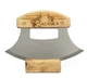 The ulu Factory Birch Alaska Cutlery Ulu Knife Alaska Ice Fishing Harpooning