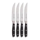 Messermeister Avanta 5&rdquo; Fine Edge Steak Knife Set - German X50 Stainless Stee...