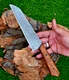 Custom HandMade Utility Kitchen Chef Knife Forged Damascus Steel Blade 2846