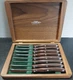 Vintage Cutco 1059 Serrated Steak Knives Set 8 Piece + Original Wood Box *READ*