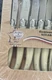 Jean Dubost Laguiole Ivory Colored Steak Knife Set, Set of 6, White MSRP $80