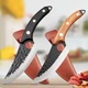 Forged Japanese Kitchen Knife Butcher Viking Boning Knife Meat Cleaver Hunting