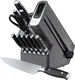 Ninja - NeverDull Premium 12-Piece Knife Block Set with Built-in Sharpener Sy...