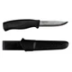 Morakniv Companion Heavy-Duty Stainless Steel Fixed-Blade Knife With Sheath, 4.1