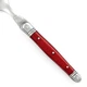 Jean Dubost LAGUIOLE RED Stainless Plastic France Silverware CHOICE Flatware
