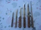 Vintage Case XX Stainless CAP 283-8" Carving Knife Set w/Wooden Knife Holder 