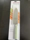 KitchenAid Pistachio Green 7" Santoku Knife W/ Blade Cover-Japanese Steel Blade