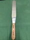 Vintage 14 inch Super Stainless Cake Spatula Spreader Dexter MA USA Wood Handle