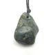 Big Sur Jade Pebble Pendant Green Nephrite Jade Stone Necklace Monterey CA #242