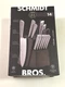 NEW Schmidt Bros Highline 14-pc Knife Block Set Legacy FULL Stainless Steel