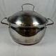 Vintage Belgique Stainless Steel 6 Qt Stock Pot W/Lid Tools of the trade 10249