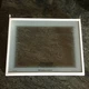17 1/2" Plexiglass Shelf from 42" built-in Kitchen-aid French Door Refrigerator 