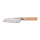 KITCHENAID PREMIUM 5-INCH FORGED SANTOKU KNIFE AUS-10 DAMASCUS STEEL - NATURAL