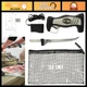 Rechargeable Electric Fillet Knife - 8" High Carbon Stainless Steel Blade for Fi