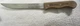 6" Ekco Forge Utility Knife G7576 Wood Handle USA VTG paring kitchen