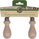 Fantes Double Mezzaluna Vegetable Chopper Rocking Knife 5.5 Inch Stainless Steel