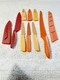 Kuhn Rikon kai Pure Komachi Kitchen Knife Lot Of 5 Switzerland 
