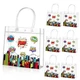 20 Pcs Clear Favor Bags with Handles Party PVC Treat Plastic Gift Bags Hero