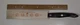 CUTCO 1722 Butcher Knife (C76) BROWN Handle 8" Blade ~ 14" Total Made in USA