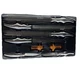 Forever Sharp Platinum Series 8 Piece Knife Set Surgical Stainless Steel Knives