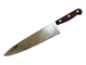 VTG WEAR EVER Pre CUTCO BUTCHER / CHEF'S KNIFE 69210-10" BLADE WOODEN HANDLE 15"