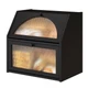 Vriccc Extra Large Bread Box for Kitchen Counter, Bamboo Wood Double Layer Bread