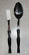 CUTCO Serving Spoon 17 JJ Fork 1726 JJ Brown Marbled Almost Nu