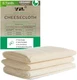 YJL Cheesecloth - 54 Sq Ft, 100% Cotton, Grade 90 Unbleached | Fine Ivory 