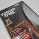 History Channel Forged In Fire 2pc Chef Knife Set 8" Chefknife 3.5" Paring knife