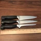 Zwilling J A Henckels Germany  No Stain Friodur Stains 31071, 31070,31086 Knives