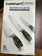 Cuisinart C77TRN-15P Nitrogen Collection 15-Piece Knife Block Set, Black NIB