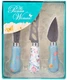 The Pioneer Woman - Vintage Floral 3 Piece Cheese Knife Serving Set - New