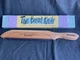 Vintage JP Cutlery  The Bread Knife 1991 hardwood body wall mount 10"