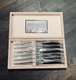 Jean Dubost Laguiole 6pc Black / Steel Steak Knife Set