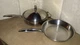 Belgique Tools Of The Trade 9.5&rdquo; Skillet & 3 Qt 9.5&rdquo; Saute Pan Copper Bottom