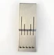CUTCO Knife Fork Holder Ivory Five Slot #1742 Plastic Tray Drawer Wall Mount