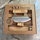 The ULU Factory Alaska Knife and Chopping Bowl Set New Open Box