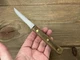 Vtg Chicago Cutlery 102S Paring Knife 3&rdquo; Stainless Full Tang Walnut Handle USA
