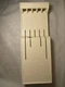 CUTCO Plastic Wall Rack Hanging Knife Storage Tray Holder #1742 ~ 5 Slots