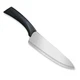 Cutlery Anthem Series French Chef Knife, 8.5" Stainless Steel Blade, Black Ha...